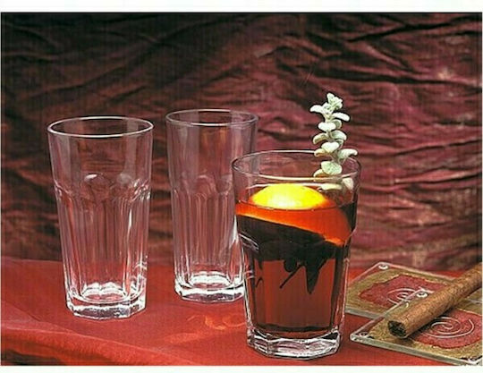 Uniglass Marocco Ποτήρι Νερού από Γυαλί σε Χρώμα