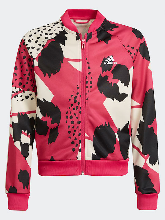 Sportlich Kinderstrickjacke Rot Aeroready