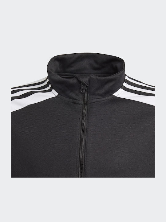 Sportlich Kinderstrickjacke Schwarz Squadra 21