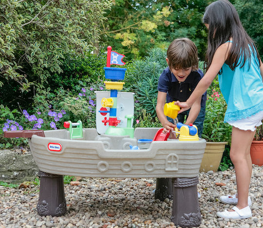 Little Tikes Anchors Away Pirate Ship Playground Toy Small Table Multicolour