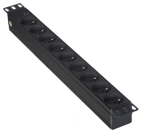 A-LAN Πολύπριζο Rack 1.8 m 9 AC outlet(s)