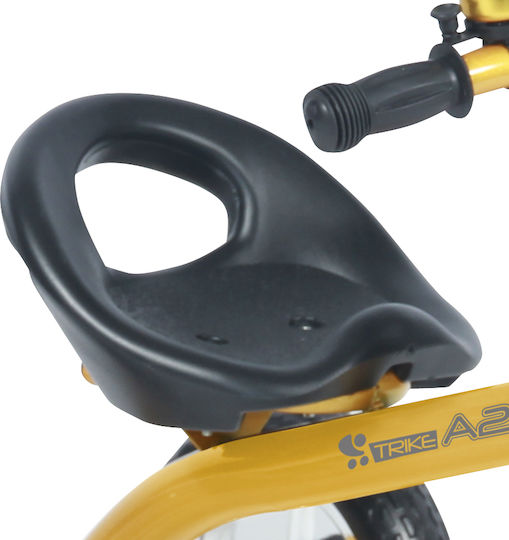 Lorelli A28 Kids Tricycle for 3-7 Years Yellow