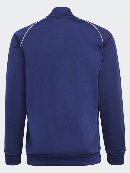 Athletic Kids Cardigan Blue Adicolor