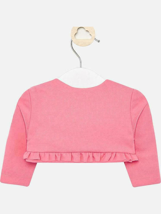 Kids Bolero Knitted Pink