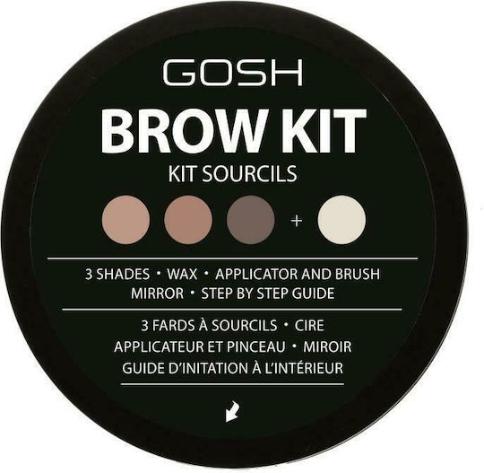 Gosh Brow Kit 001 Gosh Augenbrauen-Make-up Palette