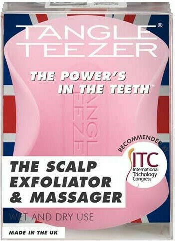 Tangle Teezer The Scalp Exfoliator and Massager Scalp Massager Pretty Pink