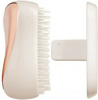 Tangle Teezer Compact Styler Βούρτσα Μαλλιών Rose Gold / Ivory