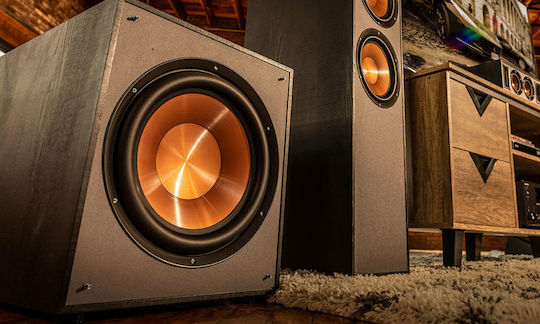 Klipsch R-100SW R-100SW Active Subwoofer with Speaker 10" 150W Black with Water
