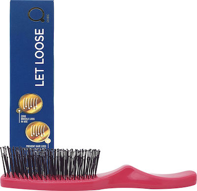 Qure Let Loose Brush Hair for Detangling Fuchsia