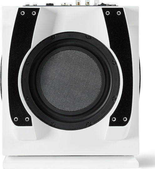 Rel Acoustics S/812 Αυτοενισχυόμενο Subwoofer με Ηχείο 12" 800W Λευκό Γυαλιστερό