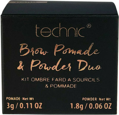 Technic Brow Pomade & Powder Duo Dark