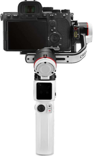 Zhiyun Crane-M3 Phone Gimbal with 3 Axis Stabilization and 8 Operating Hours White