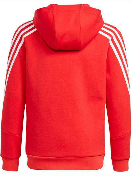 adidas Παιδική Ζακέτα Φούτερ Performance Κόκκινη