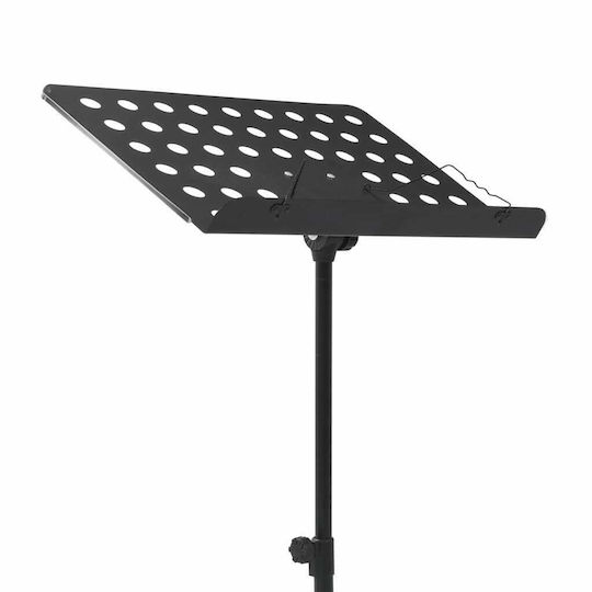 vidaXL Stand Orchestra Height 75-142cm Black 70090