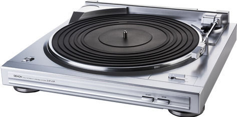 Denon DP-29F DP-29F Plattenspieler mit Vorverstärker Silber