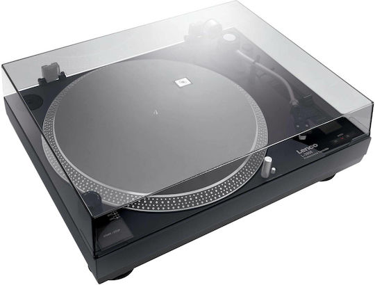 Lenco L-3808 L3808SW Πικάπ με Direct Drive και Προενίσχυση Μαύρο