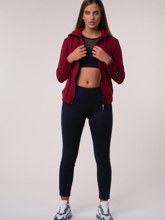 Women's Long Training Legging Navy Blue