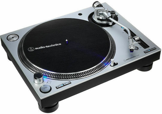 Audio Technica AT-LP140XP Πικάπ με Direct Drive Ασημί