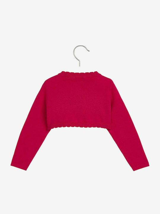 Kids Bolero Cotton Fuchsia