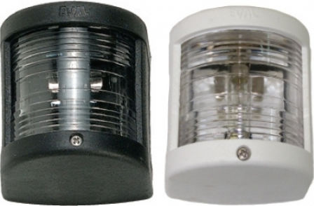 Eval Boat Light Without Mast White Flush Mount Light with White Housing 12V/10W 135° 36x69.5mm 01311-WLED