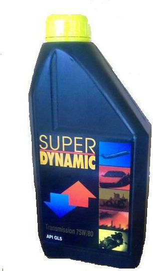 Super Dynamic Super Dynamic Βαλβολίνη Αυτοκινήτου για Διαφορικό 75W-80 1lt