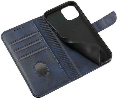 Hurtel Magnet Elegant Buchen Sie Synthetisches Leder Blau (Poco X3 NFC / X3 Pro)