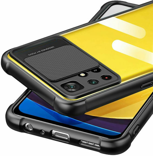 Tech-Protect CAMSHIELD Back Cover Πλαστικό Μαύρο (Poco M4 Pro 5G / Redmi Note 11s 5G)