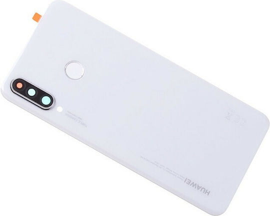 Καπάκι Μπαταρίας Λευκό για Huawei P30 Lite