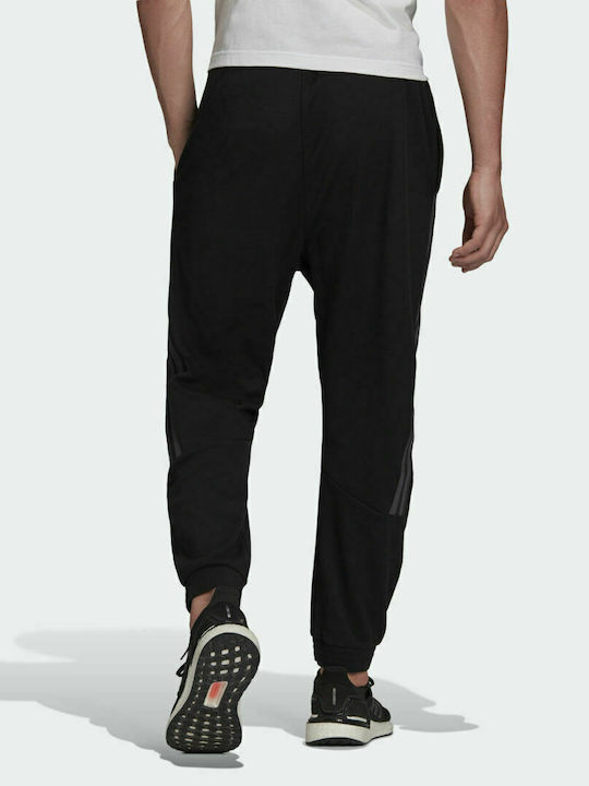 Adidas Men's Sweatpants with Rubber Black