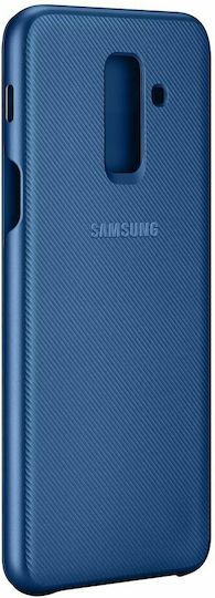 Samsung Book Synthetic Leather Blue (Galaxy A6+ 2018) WW