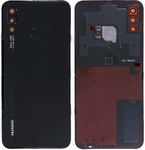 Huawei Καπάκι Μπαταρίας Midnight Black για P20 Lite