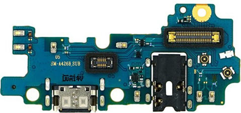 Samsung Καλωδιοταινία με Πλακέτα Φόρτισης Service Pack (Galaxy A42)