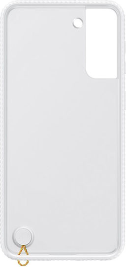 Samsung Clear Protective Cover Задна корица Пластмаса Бял (Galaxy S21 5G)