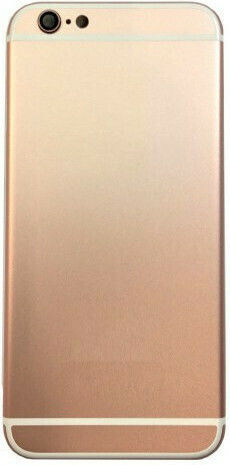 Капак за батерия Розово злато Розово злато за iPhone 6s