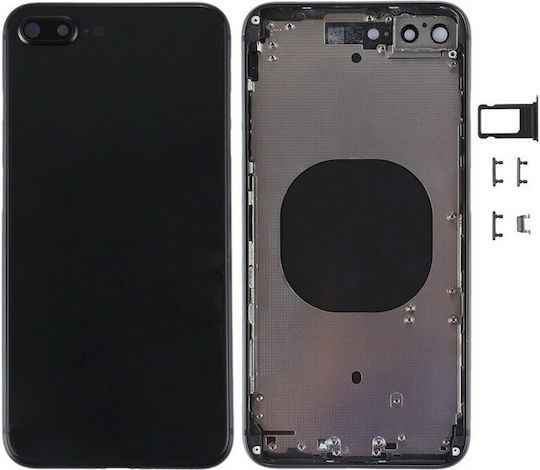 Κапак за замяна на батерията Черен за iPhone 8 Плюс