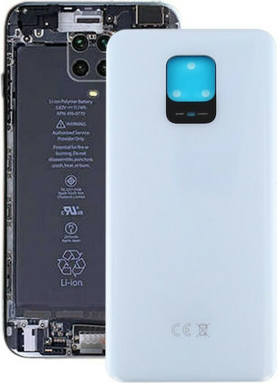 Καπάκι Μπαταρίας Λευκό για Redmi Note 9S