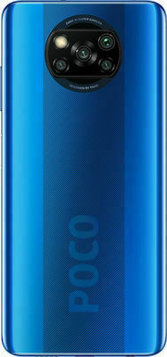Xiaomi Batterieabdeckung Blau für Poco X3
