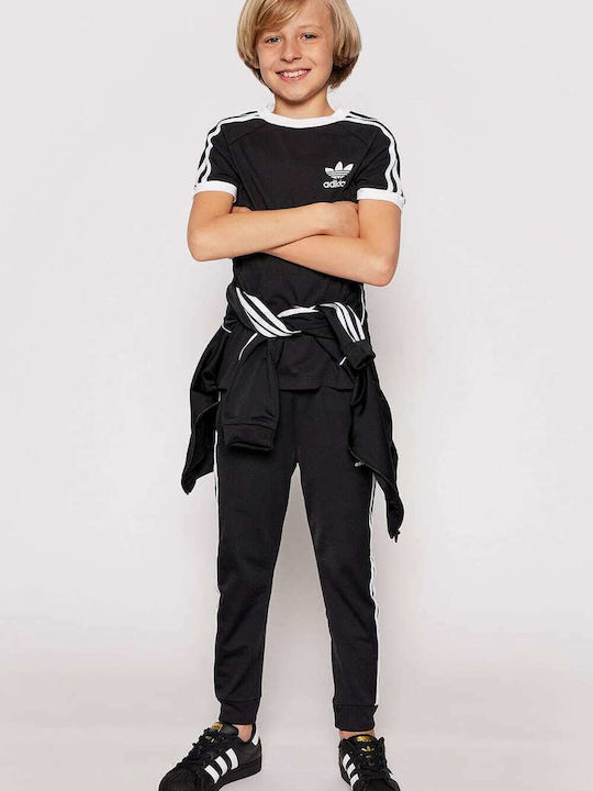 Kids' T-shirt Black 3-Stripes