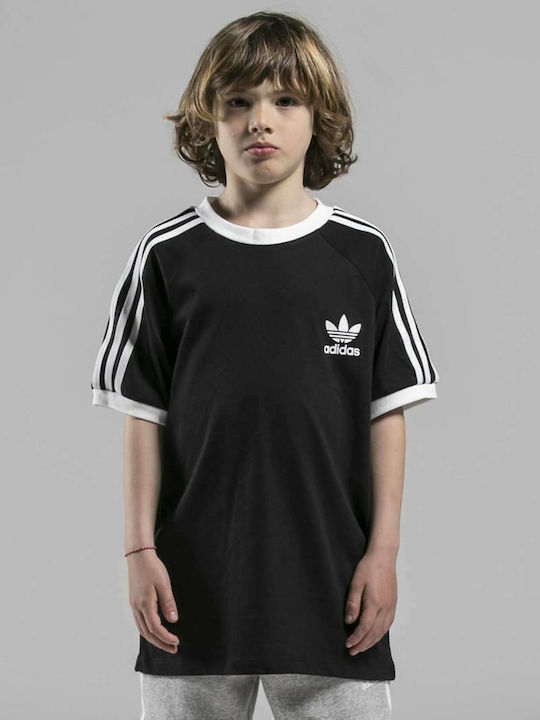 Kids' T-shirt Black 3-Stripes