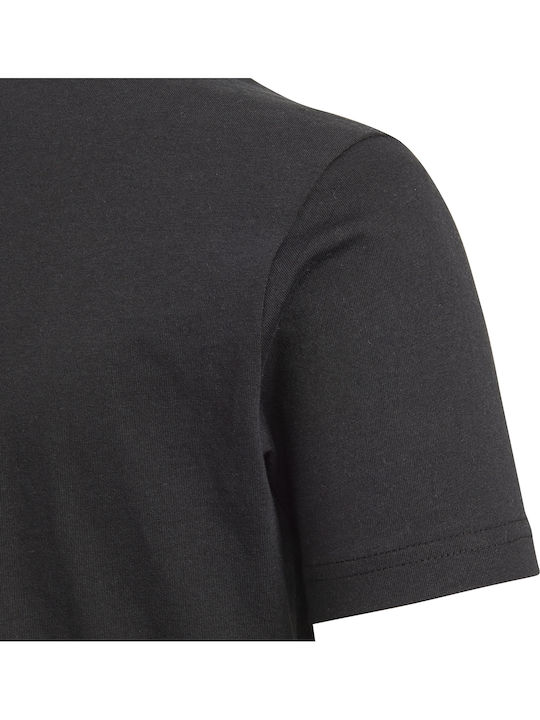 Kinder-T-Shirt Schwarz ESSENTIALS LINEAR