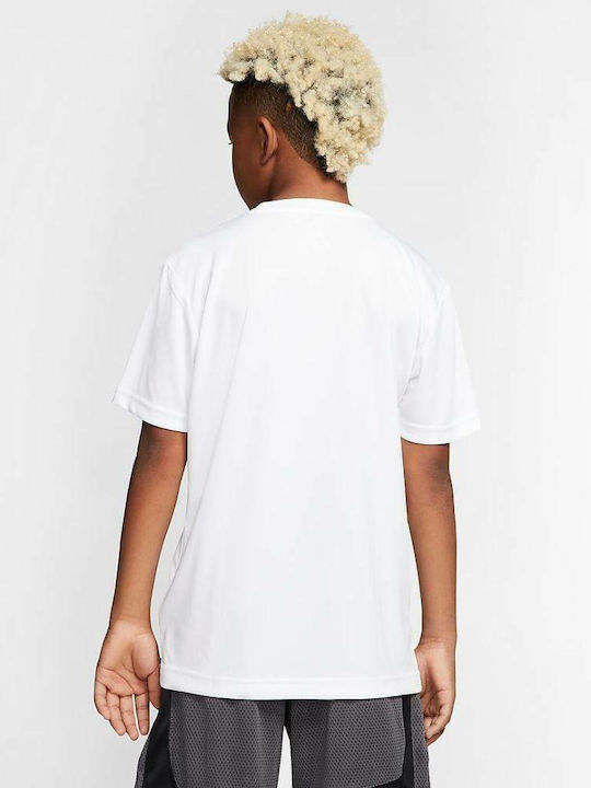Kids' T-shirt Dri-Fit White