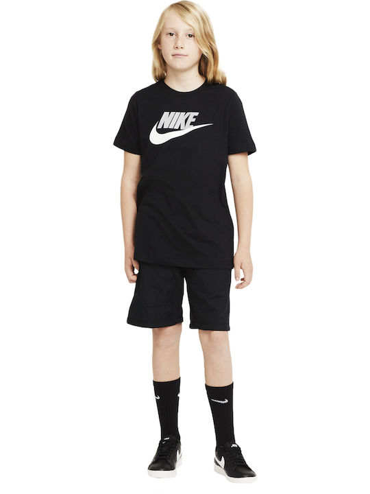 Kids' T-shirt Black Sportswear