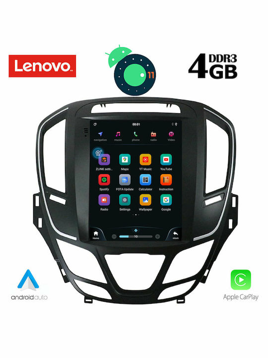 Lenovo Sistem Audio Auto pentru Opel Insemnări 2014-2017 (Bluetooth/USB/AUX/WiFi/GPS/Apple-Carplay/Partitură) cu Ecran Tactil 9.7" DIQ_SSX_9915