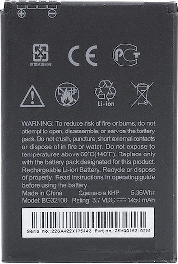 HTC BG32100 Baterie de înlocuire 1450mAh pentru Dorința S