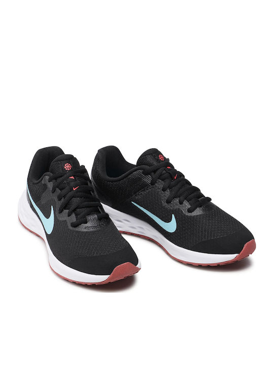 Revolution Revolution 6 Kids Sports Shoes Running with Laces Black / Copa / Magic Ember
