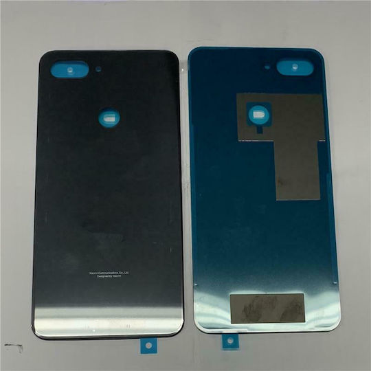 Batterieabdeckung Schwarz für Xiaomi Mi 8 Lite