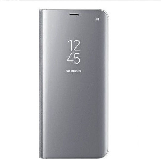 View Book Πλαστικό Ασημί (Galaxy S7 Edge)