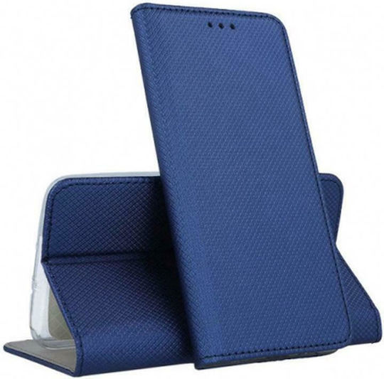 Smart Magnet Book Piele artificială Albastru marin (Realme 7 Pro)