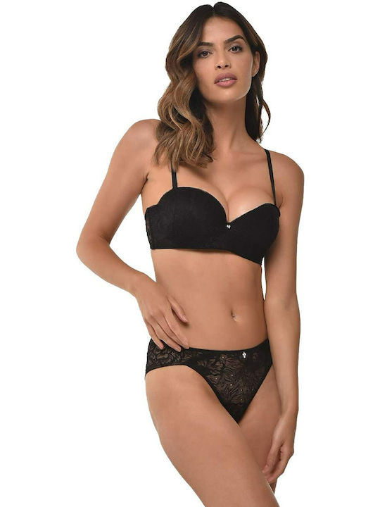 Vella Women's Slip with Lace Black