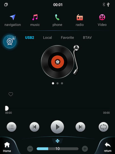 Lenovo Ηχοσύστημα Αυτοκινήτου για Renault Koleos / Megane 2016+ (Bluetooth/USB/AUX/WiFi/GPS/Apple-Carplay/Android-Auto/CD) με Οθόνη Αφής 9.7"
